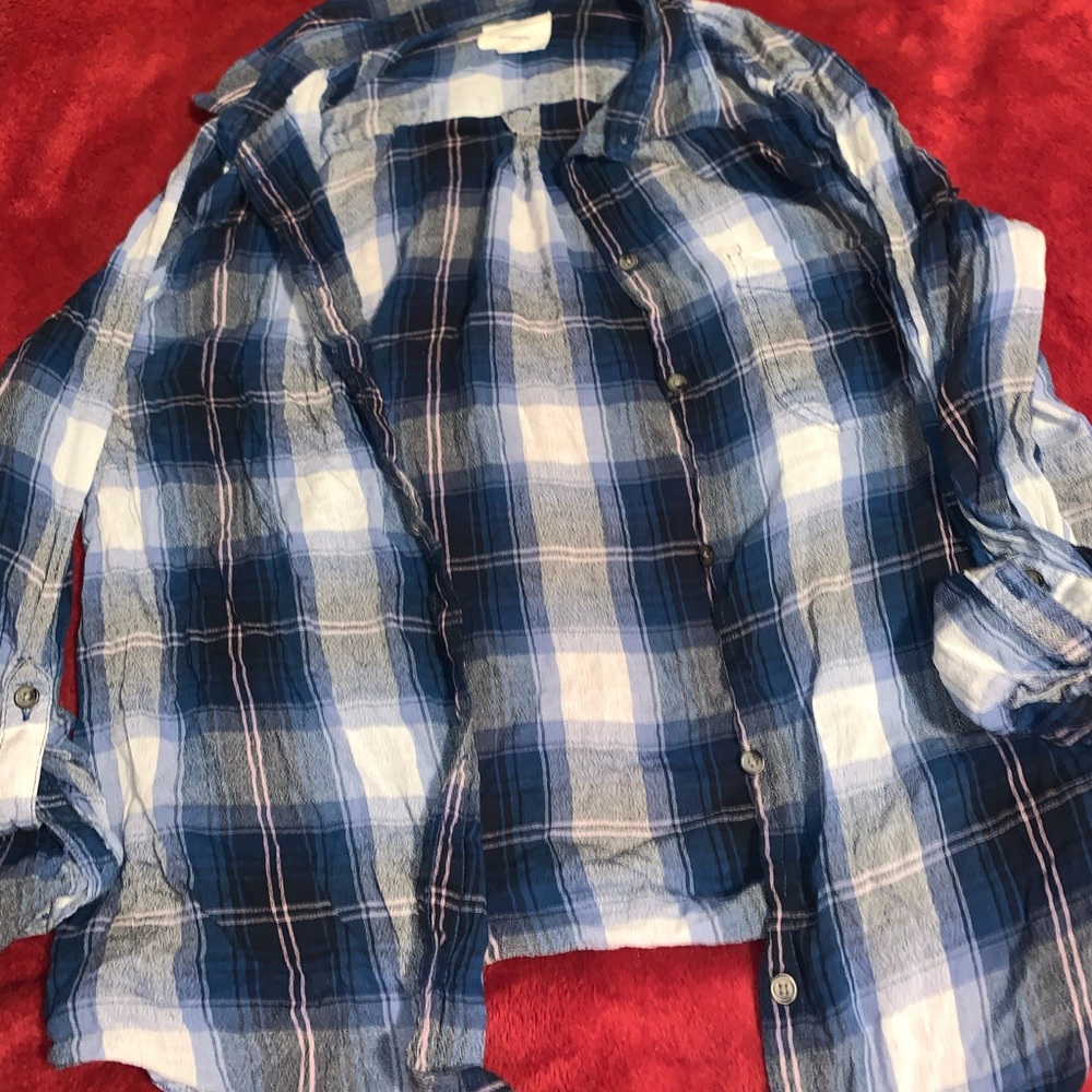 Blue flannel!